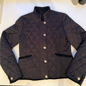 Coach Black Quilted Black Puffer Jacket